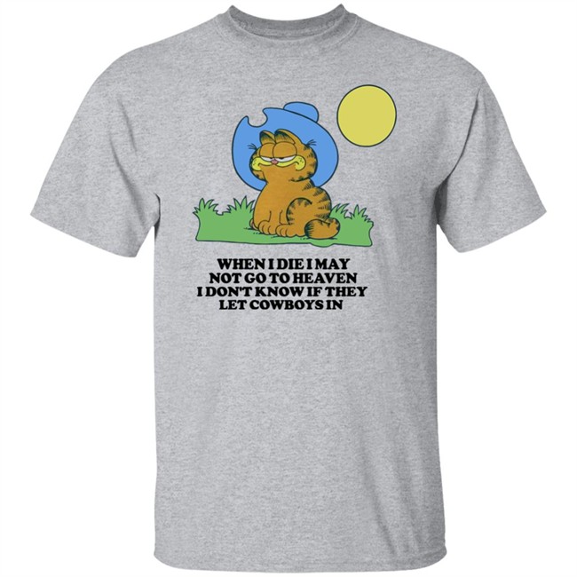 Garfield Cowboy Shirt Garfield Cowboy Shirt