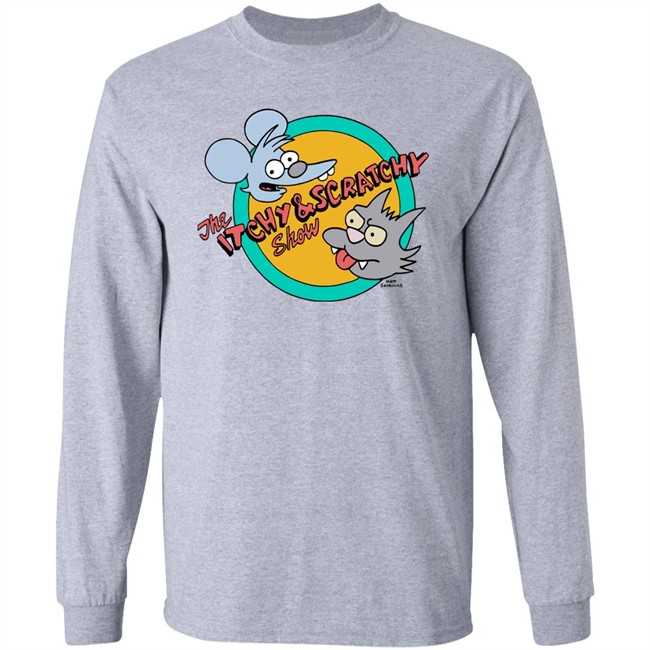 Itchy And Scratchy Hoodie Itchy And Scratchy Hoodie