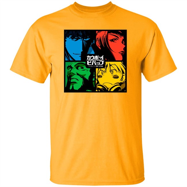 Cowboy Bebop Shirt Cowboy Bebop Tributo En VIVO White T Shirts Cowboy Bebop Shirt Cowboy Bebop Tributo En VIVO White T Shirts
