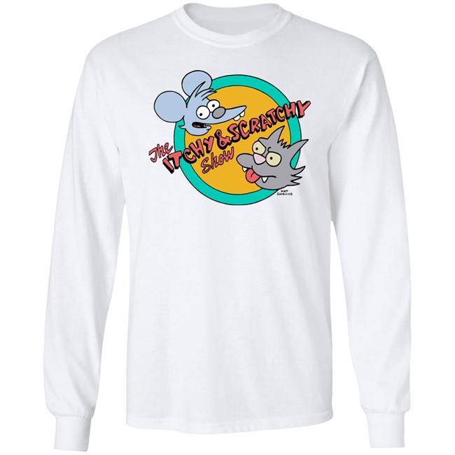 Itchy And Scratchy Hoodie Itchy And Scratchy Hoodie
