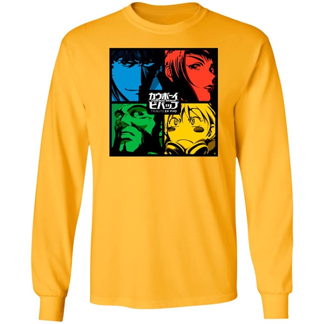 Cowboy Bebop Shirt Cowboy Bebop Tributo En VIVO White T Shirts Cowboy Bebop Shirt Cowboy Bebop Tributo En VIVO White T Shirts
