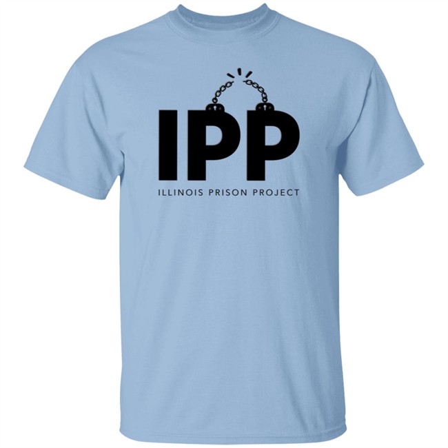 Illinois Prison Project Grey T Shirt Illinois Prison Project Grey T Shirt