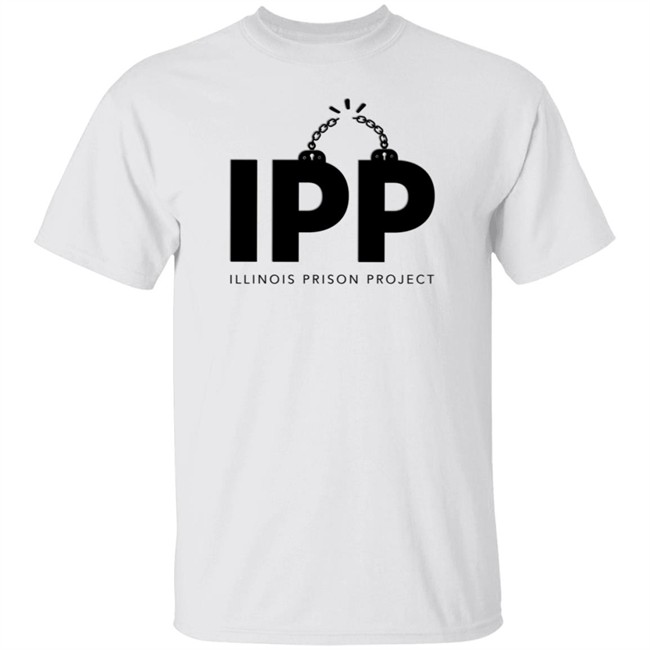 Illinois Prison Project Grey T Shirt Illinois Prison Project Grey T Shirt