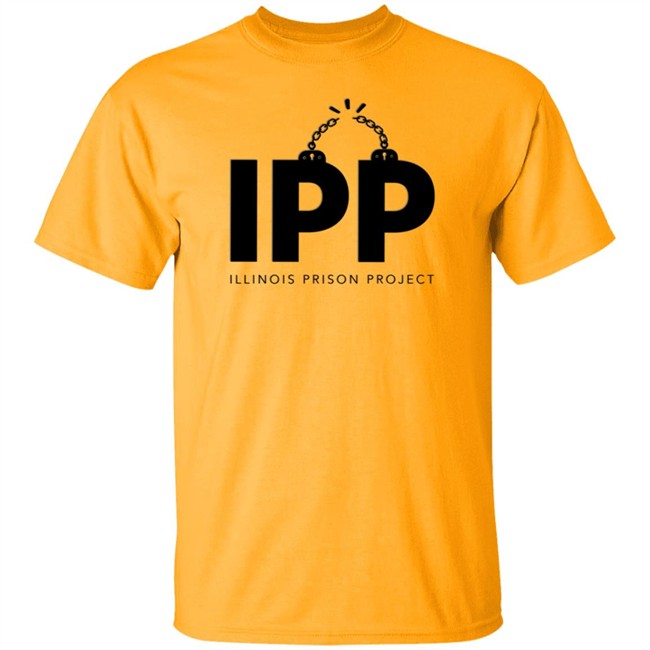 Illinois Prison Project Grey T Shirt Illinois Prison Project Grey T Shirt