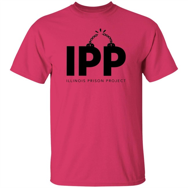 Illinois Prison Project Grey T Shirt Illinois Prison Project Grey T Shirt