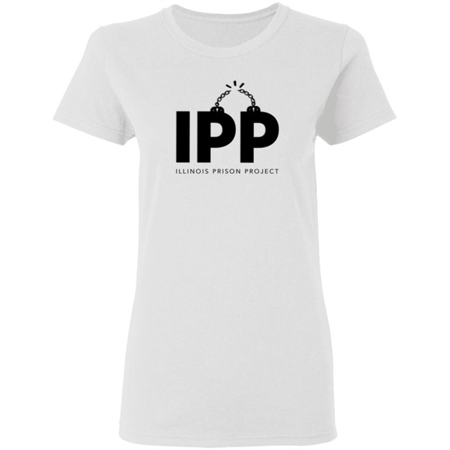 Illinois Prison Project Grey T Shirt Illinois Prison Project Grey T Shirt