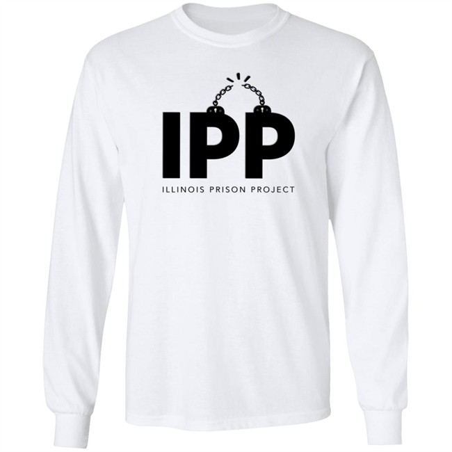 Illinois Prison Project Grey T Shirt Illinois Prison Project Grey T Shirt