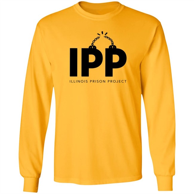 Illinois Prison Project Grey T Shirt Illinois Prison Project Grey T Shirt