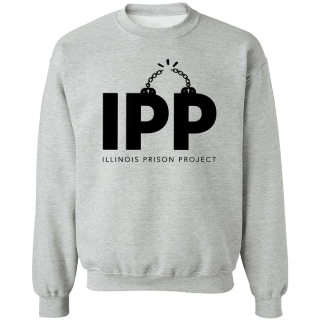 Illinois Prison Project Grey T Shirt Illinois Prison Project Grey T Shirt