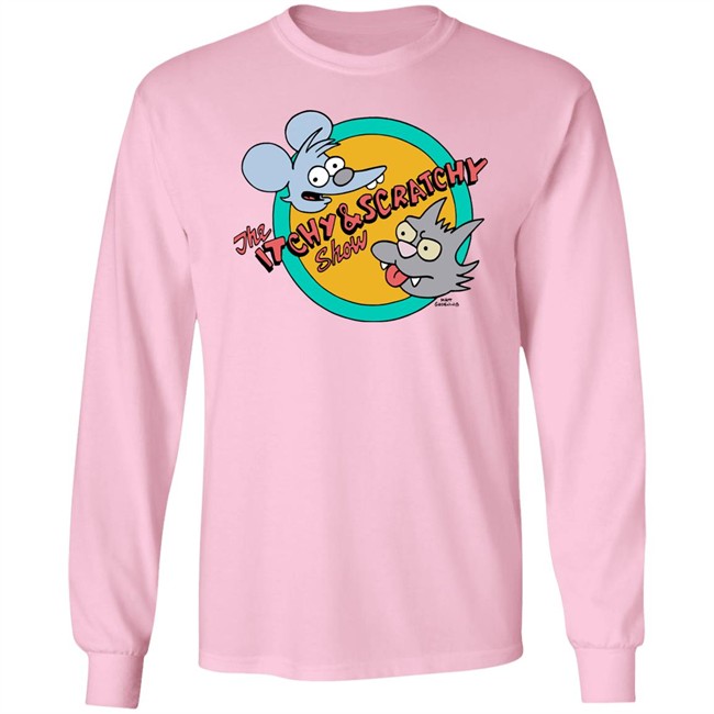 Itchy And Scratchy Hoodie Itchy And Scratchy Hoodie