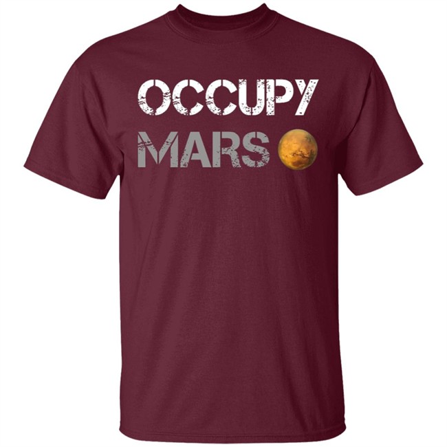 Occupy Mars Shirt OCCUPY MARS T-SHIRT in Charcoal Black T Shirts Occupy Mars Shirt OCCUPY MARS T-SHIRT in Charcoal Black T Shirts