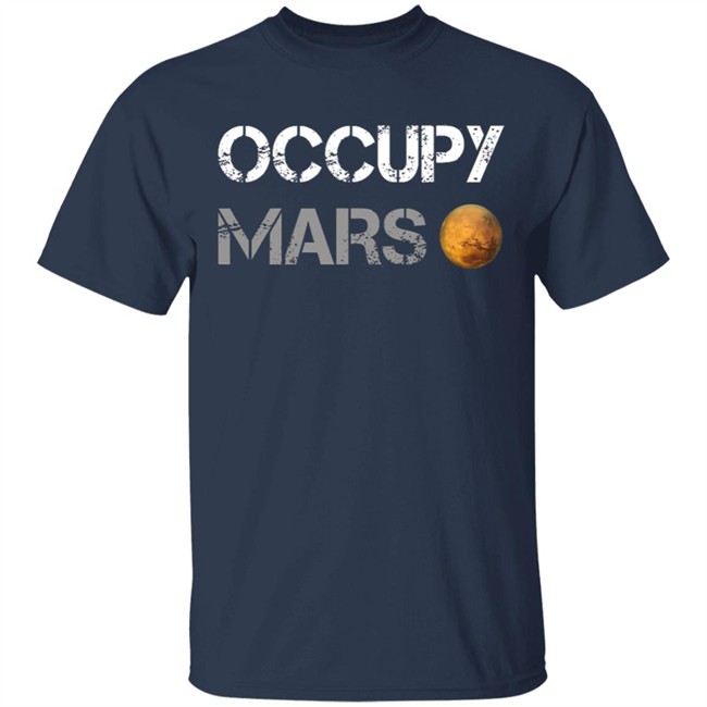 Occupy Mars Shirt OCCUPY MARS T-SHIRT in Charcoal Black T Shirts Occupy Mars Shirt OCCUPY MARS T-SHIRT in Charcoal Black T Shirts
