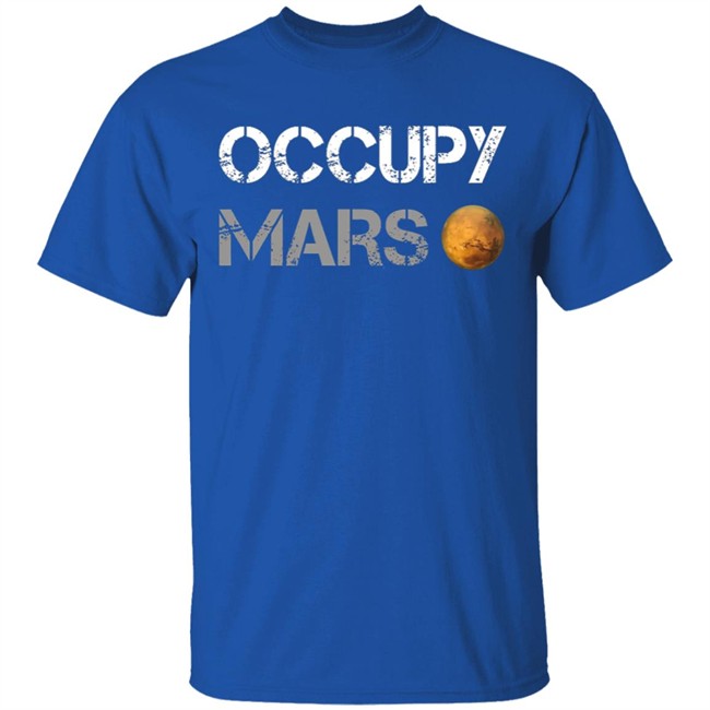 Occupy Mars Shirt OCCUPY MARS T-SHIRT in Charcoal Black T Shirts Occupy Mars Shirt OCCUPY MARS T-SHIRT in Charcoal Black T Shirts