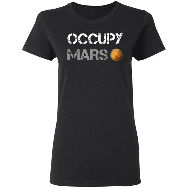 Occupy Mars Shirt OCCUPY MARS T-SHIRT in Charcoal Black T Shirts Occupy Mars Shirt OCCUPY MARS T-SHIRT in Charcoal Black T Shirts