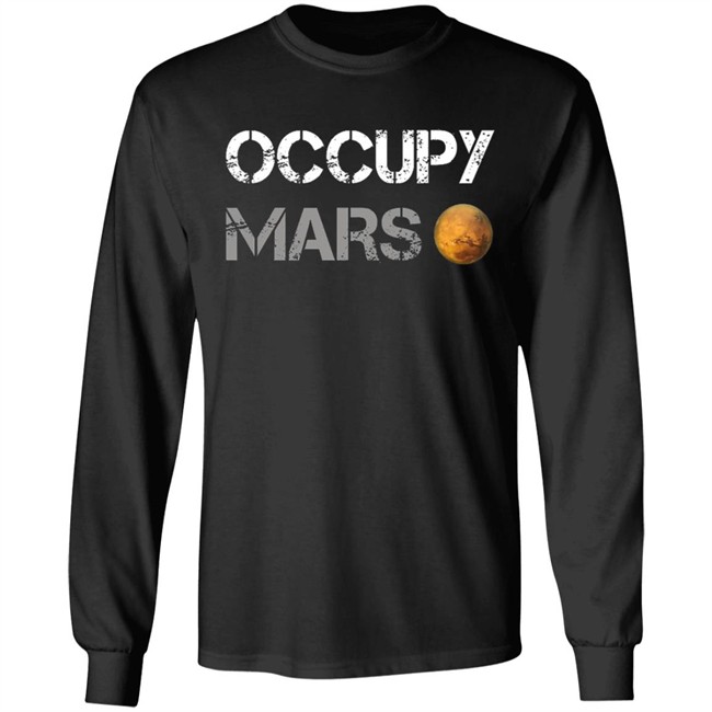 Occupy Mars Shirt OCCUPY MARS T-SHIRT in Charcoal Black T Shirts Occupy Mars Shirt OCCUPY MARS T-SHIRT in Charcoal Black T Shirts