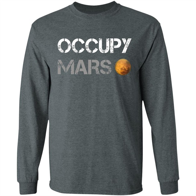 Occupy Mars Shirt OCCUPY MARS T-SHIRT in Charcoal Black T Shirts Occupy Mars Shirt OCCUPY MARS T-SHIRT in Charcoal Black T Shirts