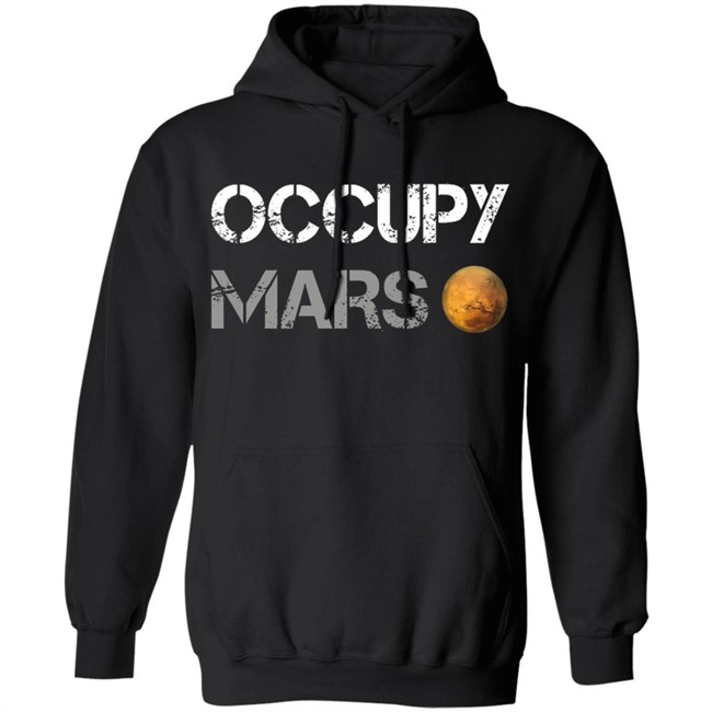Occupy Mars Shirt OCCUPY MARS T-SHIRT in Charcoal Black T Shirts Occupy Mars Shirt OCCUPY MARS T-SHIRT in Charcoal Black T Shirts