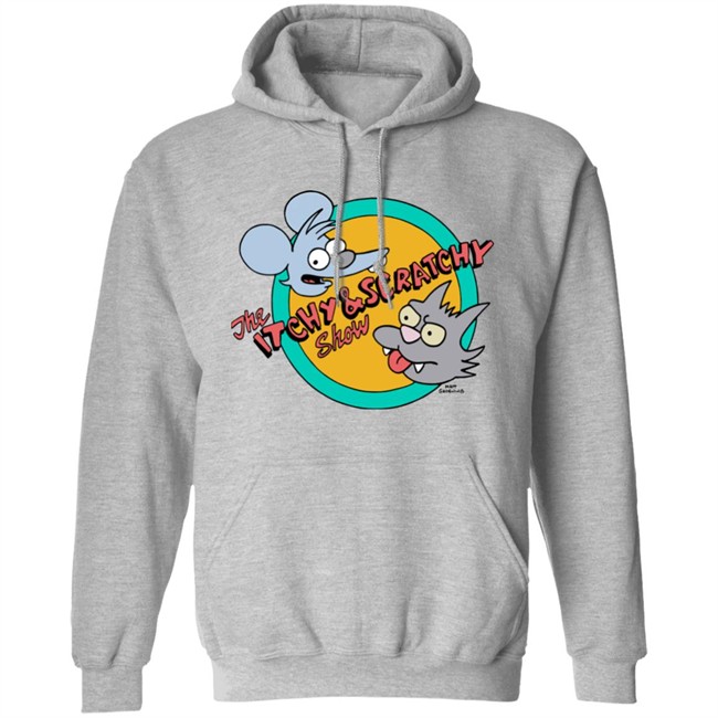 Itchy And Scratchy Hoodie Itchy And Scratchy Hoodie