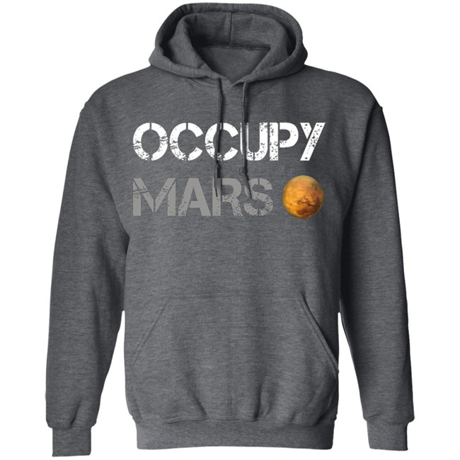 Occupy Mars Shirt OCCUPY MARS T-SHIRT in Charcoal Black T Shirts Occupy Mars Shirt OCCUPY MARS T-SHIRT in Charcoal Black T Shirts