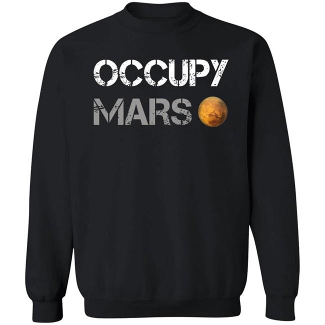 Occupy Mars Shirt OCCUPY MARS T-SHIRT in Charcoal Black T Shirts Occupy Mars Shirt OCCUPY MARS T-SHIRT in Charcoal Black T Shirts