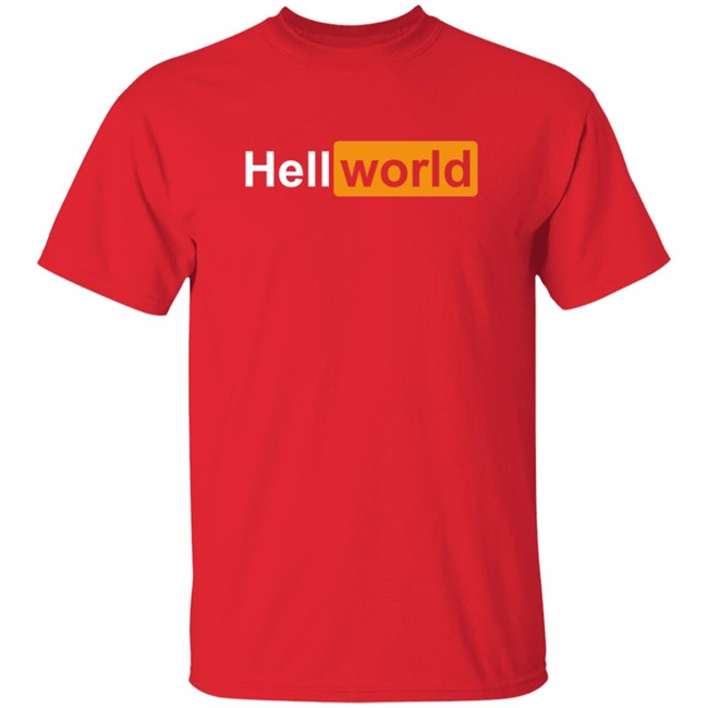 Declining World Merch Hellworld Organic Shirt Declining World Merch Hellworld Organic Shirt