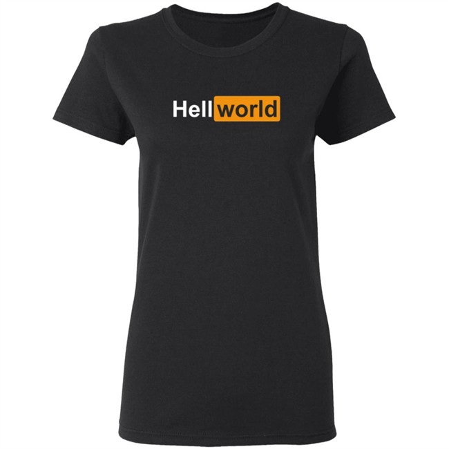 Declining World Merch Hellworld Organic Shirt Declining World Merch Hellworld Organic Shirt