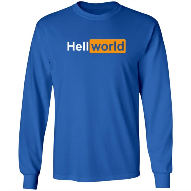 Declining World Merch Hellworld Organic Shirt Declining World Merch Hellworld Organic Shirt