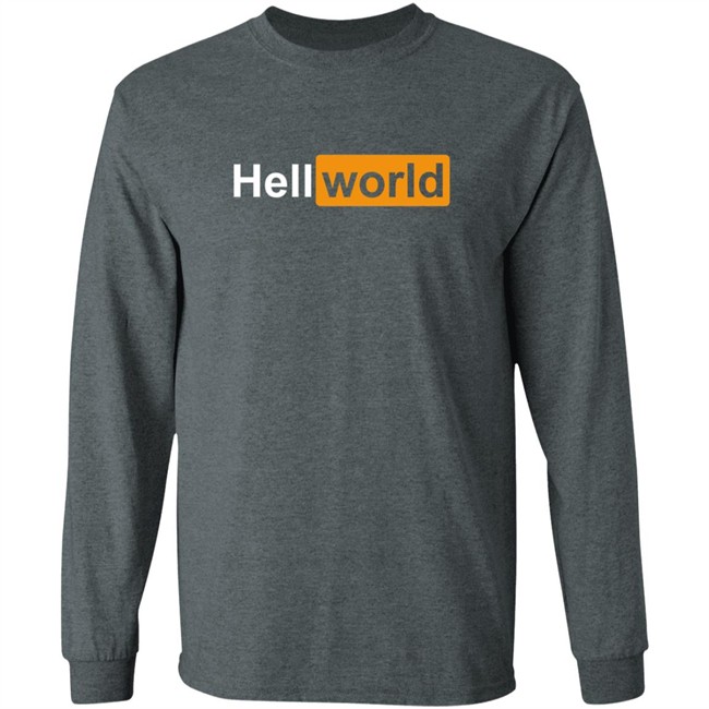 Declining World Merch Hellworld Organic Shirt Declining World Merch Hellworld Organic Shirt