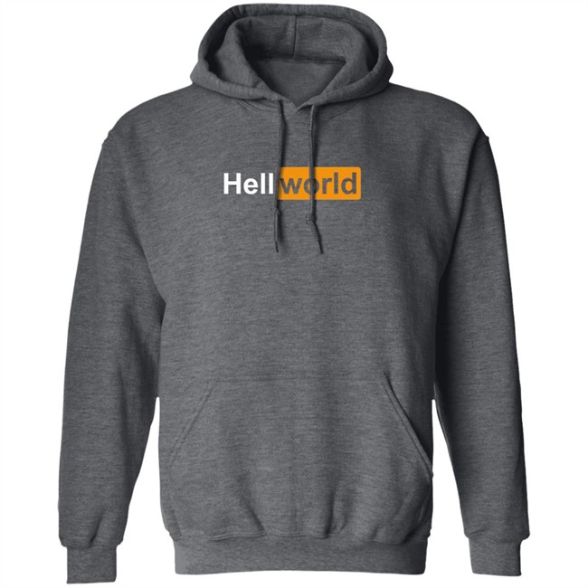 Declining World Merch Hellworld Organic Shirt Declining World Merch Hellworld Organic Shirt