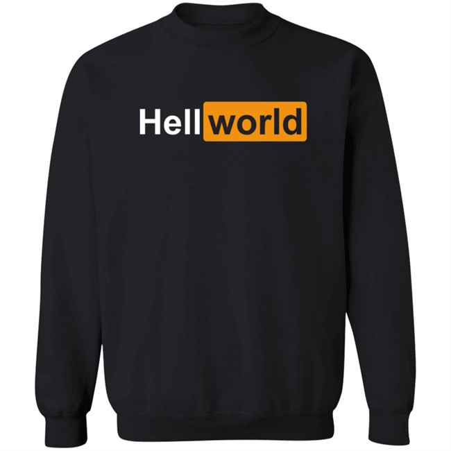 Declining World Merch Hellworld Organic Shirt Declining World Merch Hellworld Organic Shirt