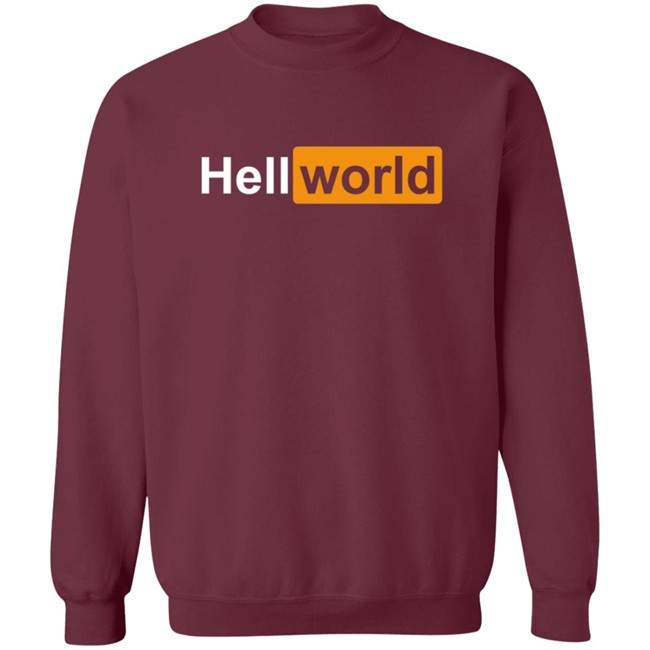 Declining World Merch Hellworld Organic Shirt Declining World Merch Hellworld Organic Shirt