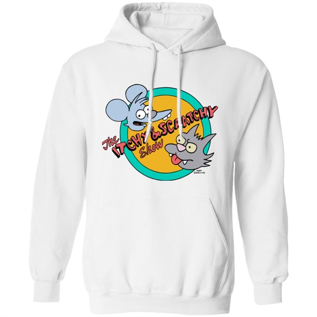 Itchy And Scratchy Hoodie Itchy And Scratchy Hoodie