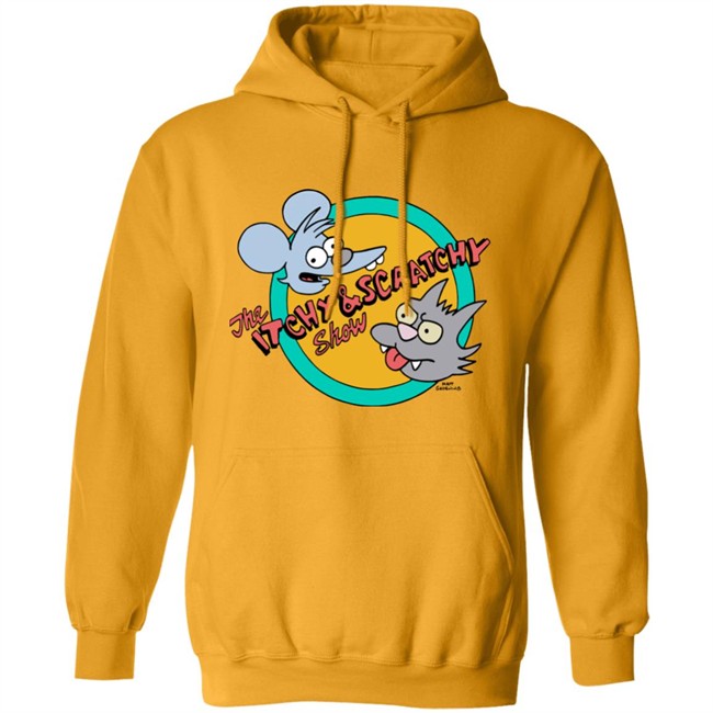 Itchy And Scratchy Hoodie Itchy And Scratchy Hoodie