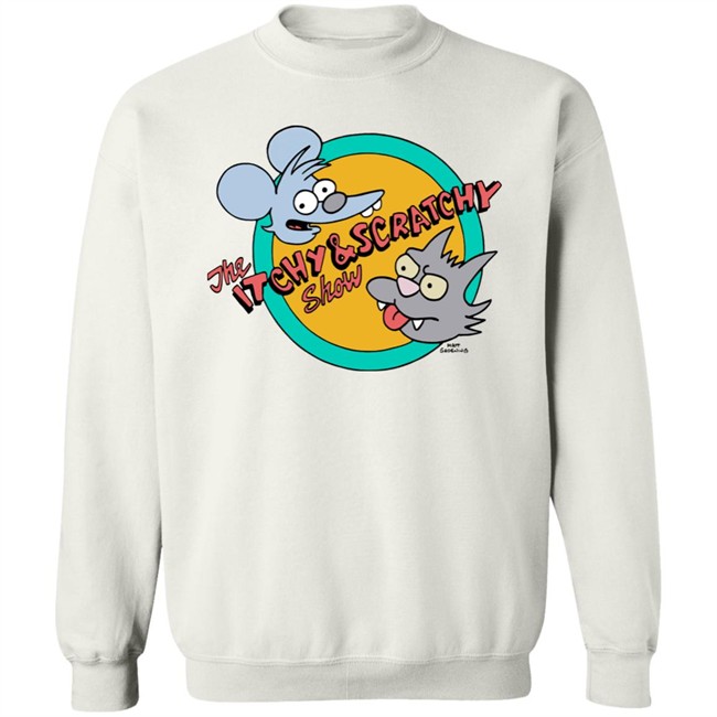 Itchy And Scratchy Hoodie Itchy And Scratchy Hoodie