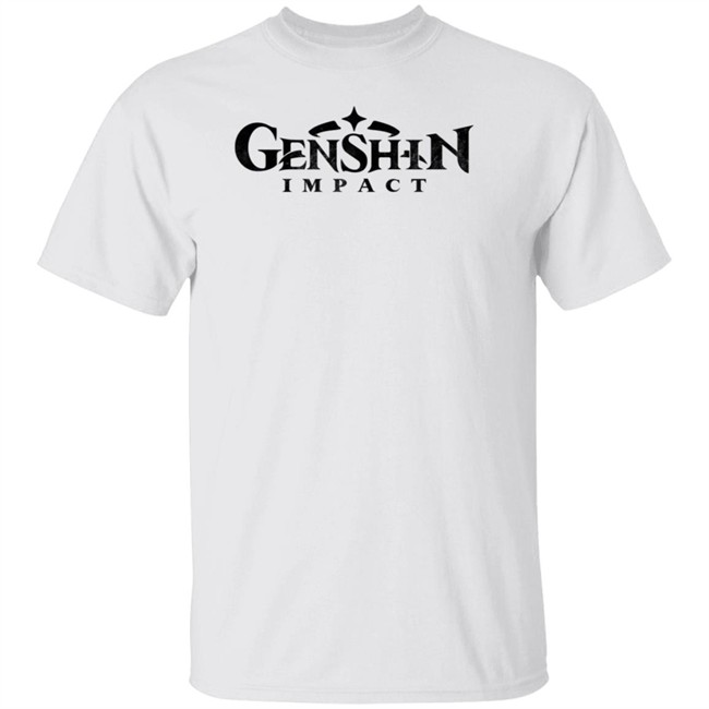 Genshin Impact Merchandise Genshin Impact Logo T Shirt
