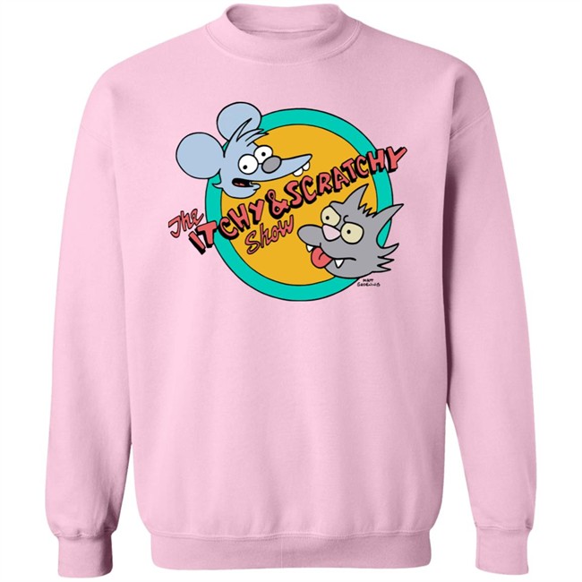 Itchy And Scratchy Hoodie Itchy And Scratchy Hoodie