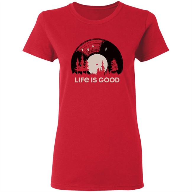 Life Is Good Vinyl Sunset T Shirt Vinyl Sunset Life Is Good Red Shirts Life Is Good Vinyl Sunset T Shirt Vinyl Sunset Life Is Good Red Shirts