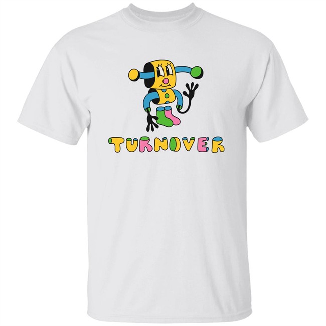 Turnover Robot T Shirt Robot Turnover White Shirts