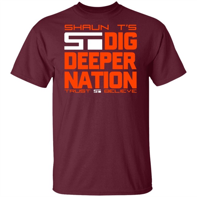 Shaun I's Deeper Natione Trust Believe Hoodie Shaun I's Deeper Natione Trust Believe Hoodie