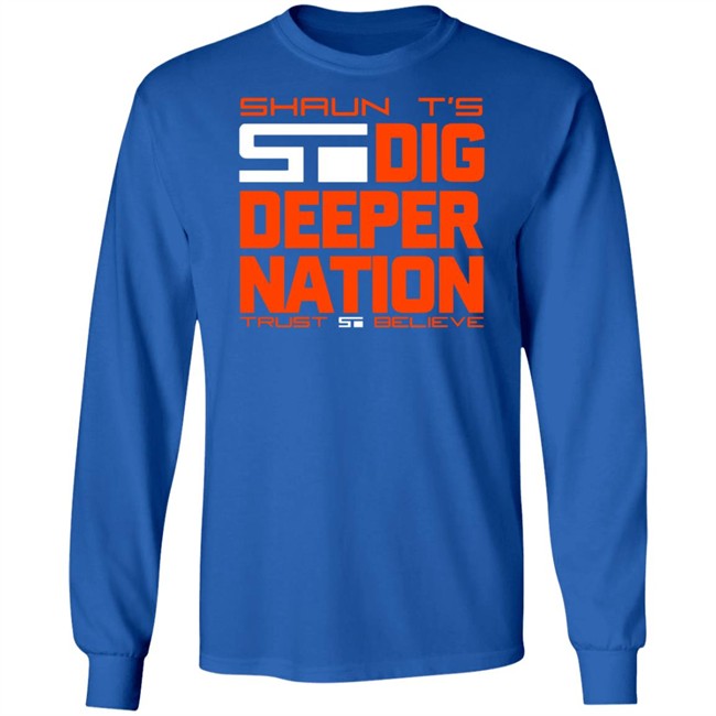 Shaun I's Deeper Natione Trust Believe Hoodie Shaun I's Deeper Natione Trust Believe Hoodie