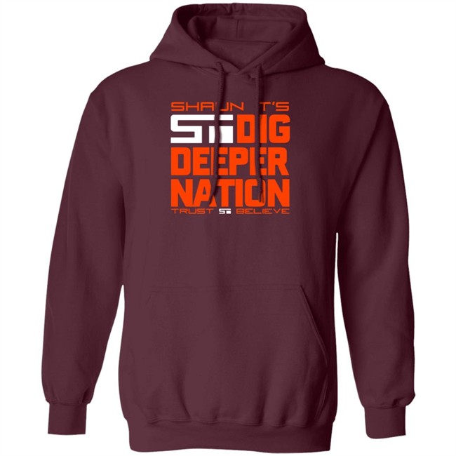 Shaun I's Deeper Natione Trust Believe Hoodie Shaun I's Deeper Natione Trust Believe Hoodie