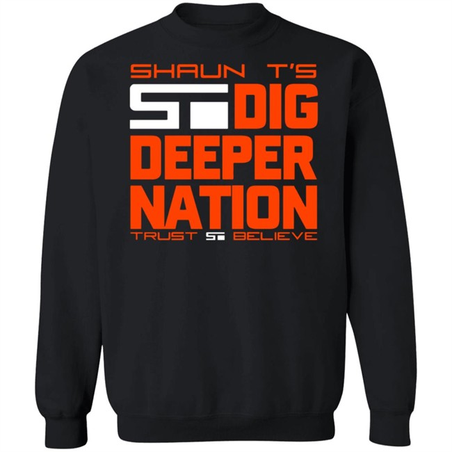 Shaun I's Deeper Natione Trust Believe Hoodie Shaun I's Deeper Natione Trust Believe Hoodie