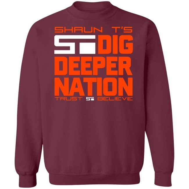 Shaun I's Deeper Natione Trust Believe Hoodie Shaun I's Deeper Natione Trust Believe Hoodie
