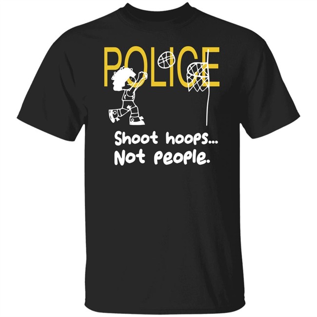 Police Shoot Hoops Not People
