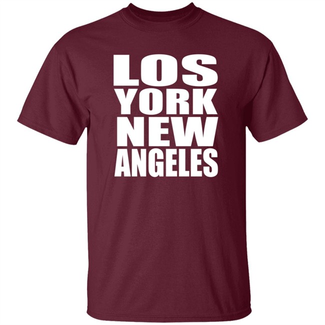 Los York Shirt Los York New Angeles T-Shirt Los York Shirt Los York New Angeles T-Shirt