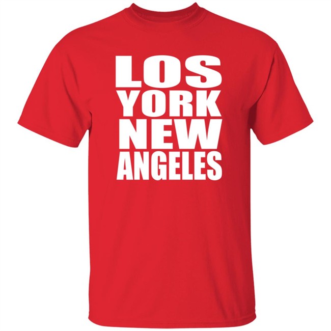 Los York Shirt Los York New Angeles T-Shirt Los York Shirt Los York New Angeles T-Shirt