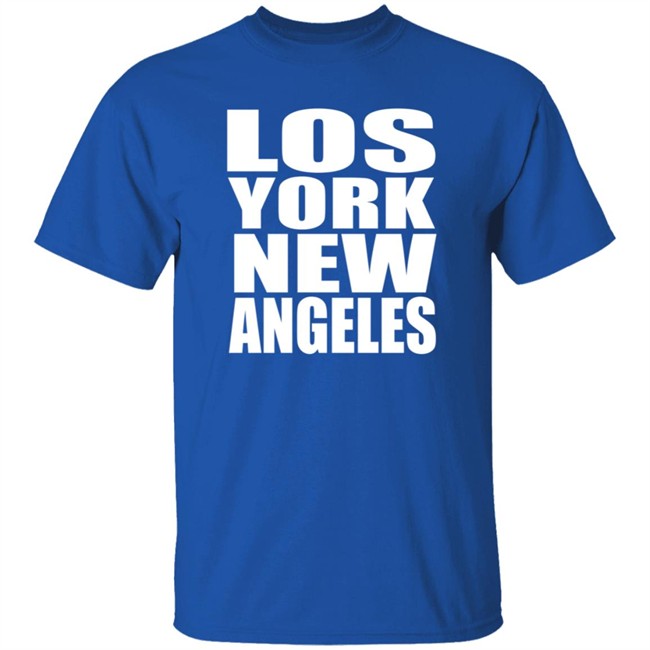 Los York Shirt Los York New Angeles T-Shirt Los York Shirt Los York New Angeles T-Shirt