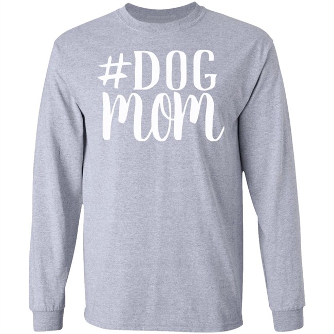 Dog Mom Shirt Boutique L'Atelier Michelina Gray Shirt Dog Mom Shirt Boutique L'Atelier Michelina Gray Shirt
