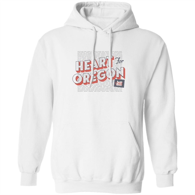 Heart For Oregon Charty Shirt Portland Gear Heart For Oregon Charty Shirt Portland Gear