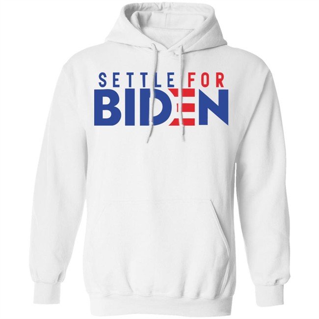 Settle For Biden 2020 Shirt for men and women clothing White T Shirts Settle For Biden 2020 Shirt for men and women clothing White T Shirts